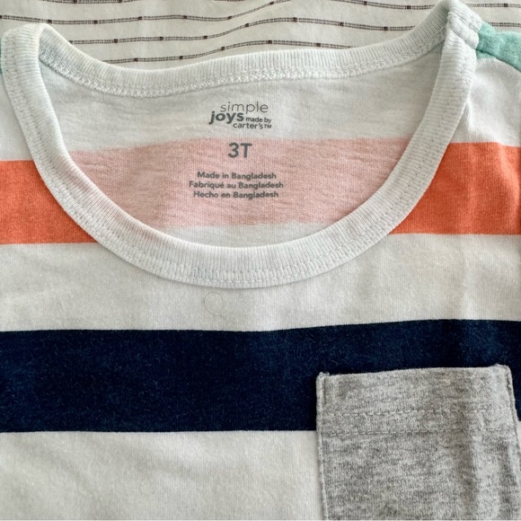 CARTER’S BABY BOYS 3 PACK MUSCLE TANK TOP SIZE 3T - Picture 3 of 7